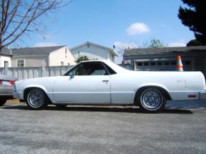 El Camino 1978..white outside/black inside - $2200 (san jose west)