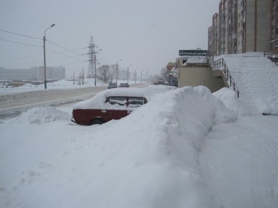 Как и во всех региональных городах, все засыпает под крышу.